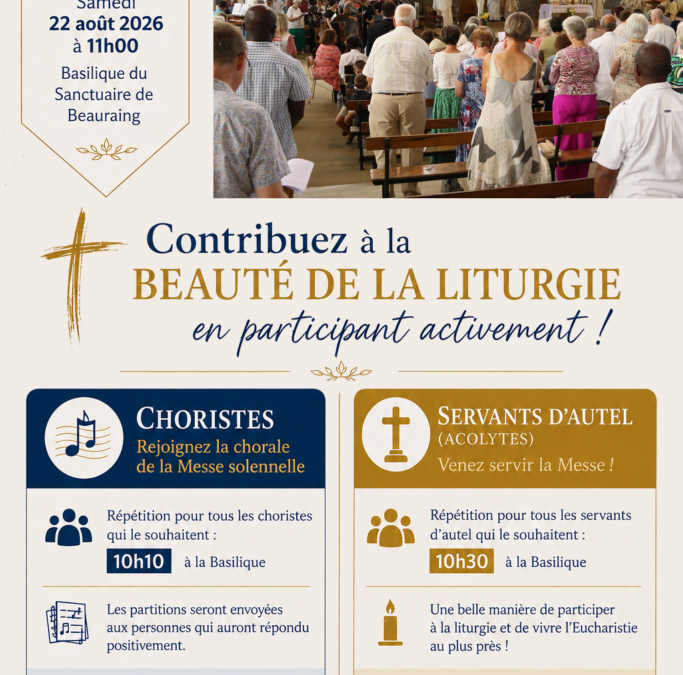 Venez fêter Marie Reine à Beauraing
